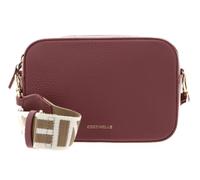 COCCINELLE Cuero bolso bandolera Tebe Crossover Bag Winter Rose rosa viejo