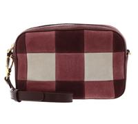 COCCINELLE Cuero bolso bandolera Tebe Vichy Patch Mini Bag Suede Patch/Smo. Le. Mu. Wi. Ros/Berry arándano