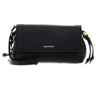 COCCINELLE Cuero bolso bandolera Thess Mini Bag Grained Leather Noir negro