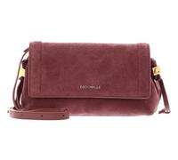 COCCINELLE Cuero bolso bandolera Thess Mini Bag Suede Leather/Grained Leather Wint. Rose/W. Ros arándano