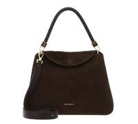 COCCINELLE Cuero bolso bandolera Tiggy Handbag Suede Leath. / Grained Le. Fango/Fango verde oscuro