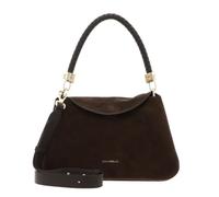 COCCINELLE Cuero bolso bandolera Tiggy Suede Bim Handbag Fango/Fango verde oscuro