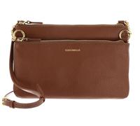 COCCINELLE Cuero bolso bandolera Yvonne Mini Bag Cognac marrón