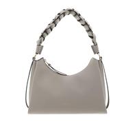 COCCINELLE Cuero bolso de hombro Boheme Grana Double Shoulder Bag Eucalipto/Fango gris verdoso