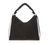 COCCINELLE Cuero bolso de hombro Boheme Grana Double Shoulder Bag Fango/Honey verde oscuro