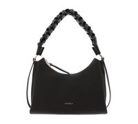 COCCINELLE Cuero bolso de hombro Boheme Grana Double Shoulder Bag Fango/Honey verde oscuro
