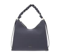COCCINELLE Cuero bolso de hombro Boheme Grana Double Shoulder Bag Stove/Midn. Blue gris azulado