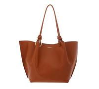 COCCINELLE Cuero bolso de hombro bolsa de utensilios Finn Handbag Grained Leather Crab marrón claro