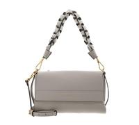 COCCINELLE Cuero bolso de hombro bolso bandolera Boheme Grana Double Shoulder Bag Eucalipto/Fango gris verdoso