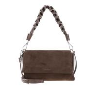COCCINELLE Cuero bolso de hombro bolso bandolera Boheme Shoulder Bag Suede Leather/Grained Lea. Warm Ta/Warm Ta marrón topo