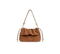 COCCINELLE Cuero bolso de hombro bolso bandolera Lidia Handbag Suede Leather/Smooth Leather Cognac/Cognac marrón claro