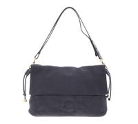 COCCINELLE Cuero bolso de hombro bolso bandolera Lidia Handbag Suede Leather/Smooth Leather Stove/Stove gris azulado