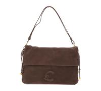 COCCINELLE Cuero bolso de hombro bolso bandolera Lidia Handbag Suede Leather/Smooth Leather Warm Taupe/Warm Taupe marrón topo