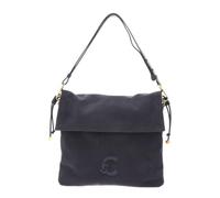 COCCINELLE Cuero bolso de hombro bolso bandolera Lidia Suede Le. / Smooth Le. Shoulderbag Stove/Stove gris azulado