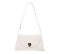 COCCINELLE Cuero bolso de hombro bolso bandolera Nikla Handbag Double Grainy Leather Pearl/Cognac crema