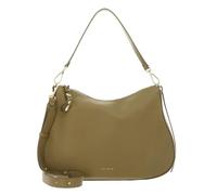 COCCINELLE Cuero bolso de hombro bolso bandolera Nory Shoulderbag Seagrass caqui