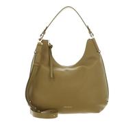 COCCINELLE Cuero bolso de hombro bolso bandolera Rebekka Handbag Grained Leather Seagrass caqui
