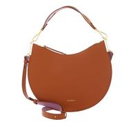COCCINELLE Cuero bolso de hombro bolso bandolera Sunup Handbag Double Grainy Leather Crab/Jellyfish marrón claro