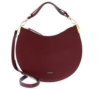 COCCINELLE Cuero bolso de hombro bolso bandolera Sunup Handbag Double Grainy Leather Ribes/Prune arándano