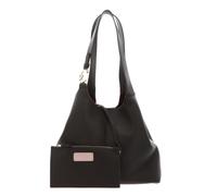 COCCINELLE Cuero bolso de hombro C-Easy Shopper Fango verde oscuro