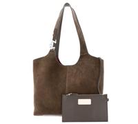 Coccinelle C-Easy Bolsa de hombro Piel natural 36 cm verde oliva
