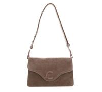 Coccinelle C-Me Bolsa de hombro Piel natural 26 cm marrón