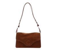 Coccinelle C-Me Bolsa de hombro Piel natural 26 cm marrón
