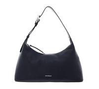 COCCINELLE Cuero bolso de hombro Fern Handbag Grained Leather Midnight Blue azul marino