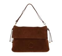 COCCINELLE Cuero bolso de hombro Lidia Suede Le. / Smooth Le. Shoulderbag Cognac/Cognac marrón claro