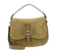 COCCINELLE Cuero bolso de hombro Mavery Suede BI Handbag Suede Leather/Micro Gra. Le. Seagrass/Seagrass caqui