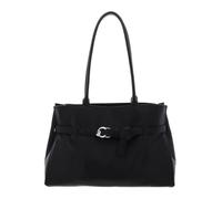 Coccinelle Sabine Bolsa de hombro Piel natural 36 cm negro