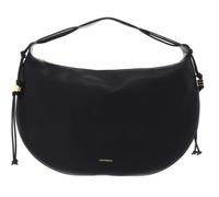 COCCINELLE Cuero bolso de hombro Thess Handbag Grained Leather Noir negro