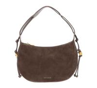 COCCINELLE Cuero bolso de hombro Thess Handbag Suede Le. / Grained Le. Warm Ta/Warm Ta marrón topo