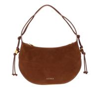 COCCINELLE Cuero bolso de hombro Thess Suede Bim Shoulder Bag Cognac/Cognac marrón claro