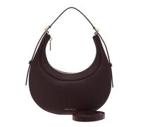 COCCINELLE Cuero bolso de hombro Whisper Grained Leather Mini Bag Berry morado oscuro