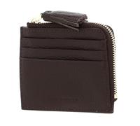 COCCINELLE Cuero Estuche de Tarjetas Tassel Credit Card Holder Brunette marrón Oscuro