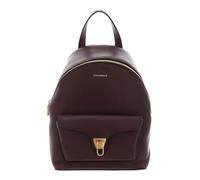 COCCINELLE Cuero mochila de ocio Beat Generatio Backpack Berry morado oscuro