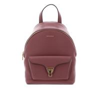 COCCINELLE Cuero mochila de ocio Beat Generatio Backpack Winter Rose rosa viejo