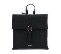 COCCINELLE Cuero mochila de ocio Dorian Backpack Grained Leather Noir negro