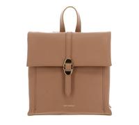 COCCINELLE Cuero mochila de ocio Dorian Backpack Grained Leather Skin marrón claro