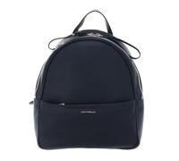 COCCINELLE Cuero mochila Nory Backpack Grained Leather Midnight Blue azul marino
