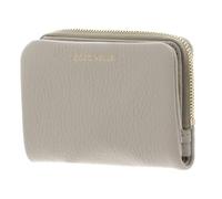 COCCINELLE Cuero Monedero C-Me Softy Wallet Eucalipto Gris Verdoso