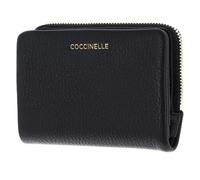 Coccinelle Cartera C-Me Softy de piel 12 cm Negro