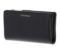 COCCINELLE Cuero Monedero C-Me Softy Wallet Noir Negro