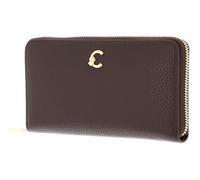 COCCINELLE Cuero Monedero C-Me Wallet Grained Leather Brunette marrón Oscuro