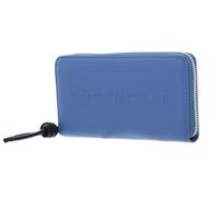 COCCINELLE Cuero Monedero Metallic Soft Wallet Grained Leather Azul/Midnight B