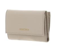 Coccinelle Metallic Soft | Monedero | beige | cuero graneado