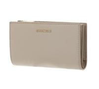 COCCINELLE Cuero Monedero Metallic Soft Wallet Sandshell Beige