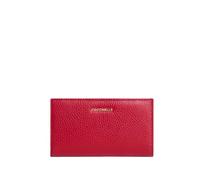 Coccinelle Metallic Soft | Monedero | rojo | cuero graneado