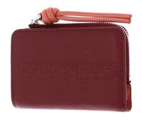 COCCINELLE Cuero Monedero Myrtha Maxi Log Wallet Ribes/Pink Clay arándano